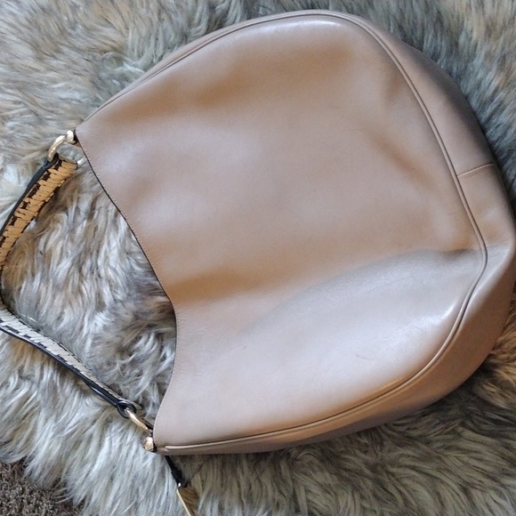 Coach Neutrals Tan Leather Hobo Bag - Picture 4 of 4
